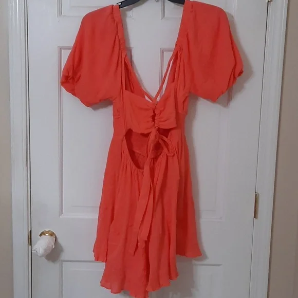 NWT FREE PEOPLE WATERMELON DRESS SZ S - Picture 9 of 12